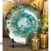 World Menagerie Round Glass Charger WLDM1215